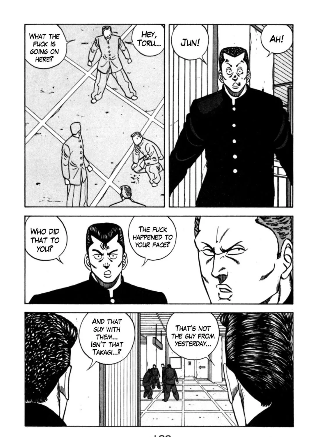 Read Be-bop High School chapter 120 image 105 on Lezhin