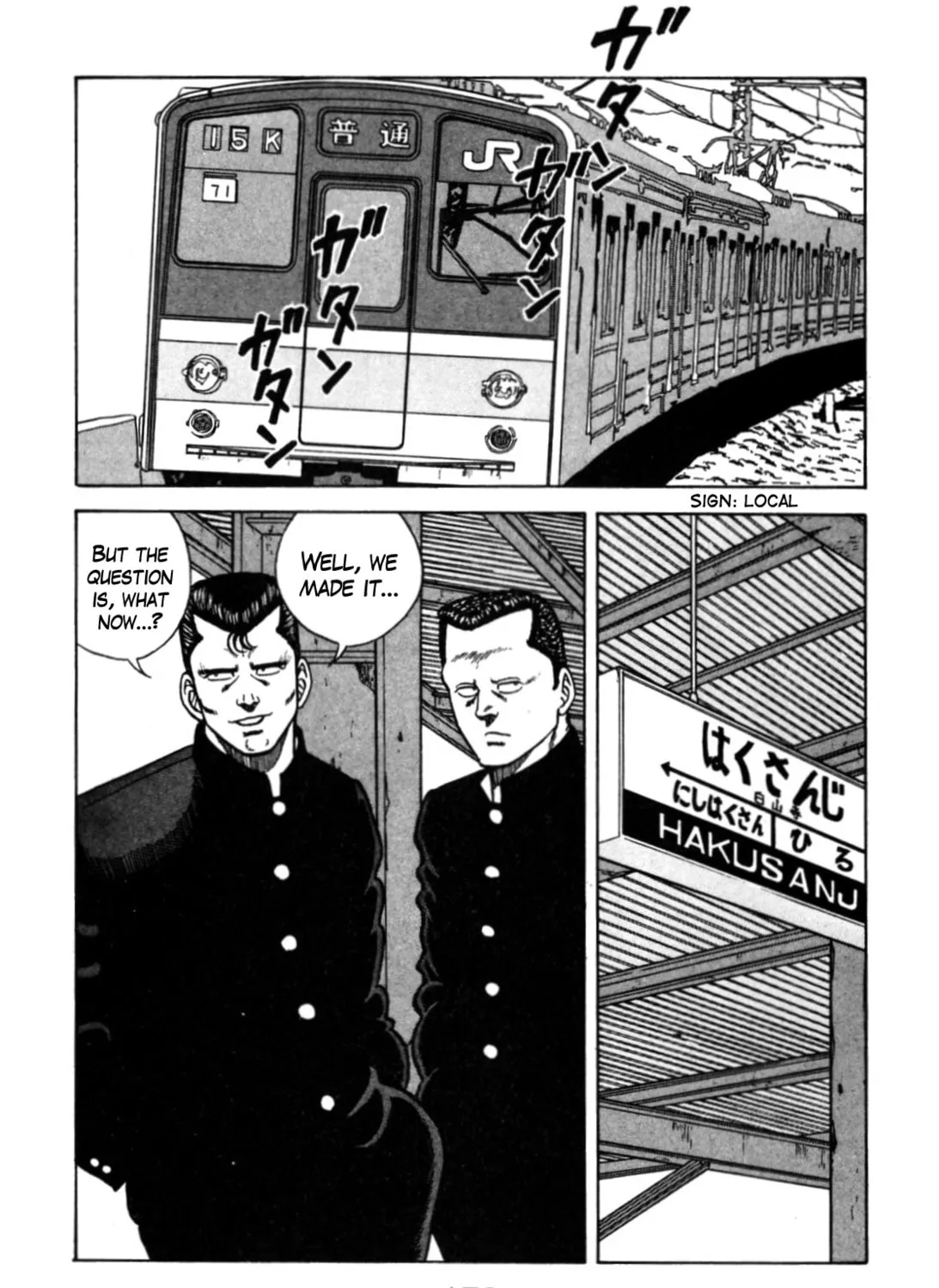 Read Be-bop High School chapter 120 image 85 on Lezhin