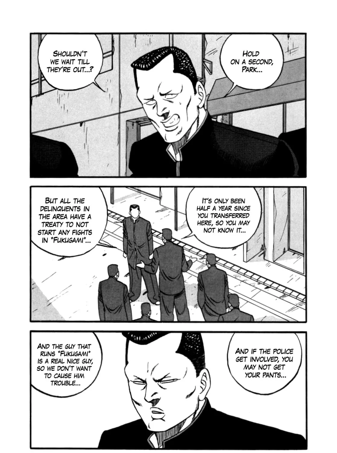 Read Be-bop High School chapter 140 image 158 on Lezhin