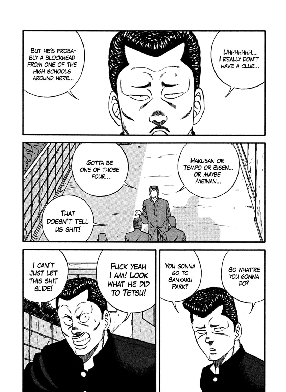 Read Be-bop High School chapter 165 image 74 on Lezhin