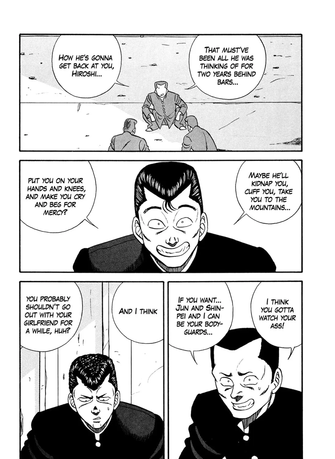 Read Be-bop High School chapter 176 image 134 on Lezhin