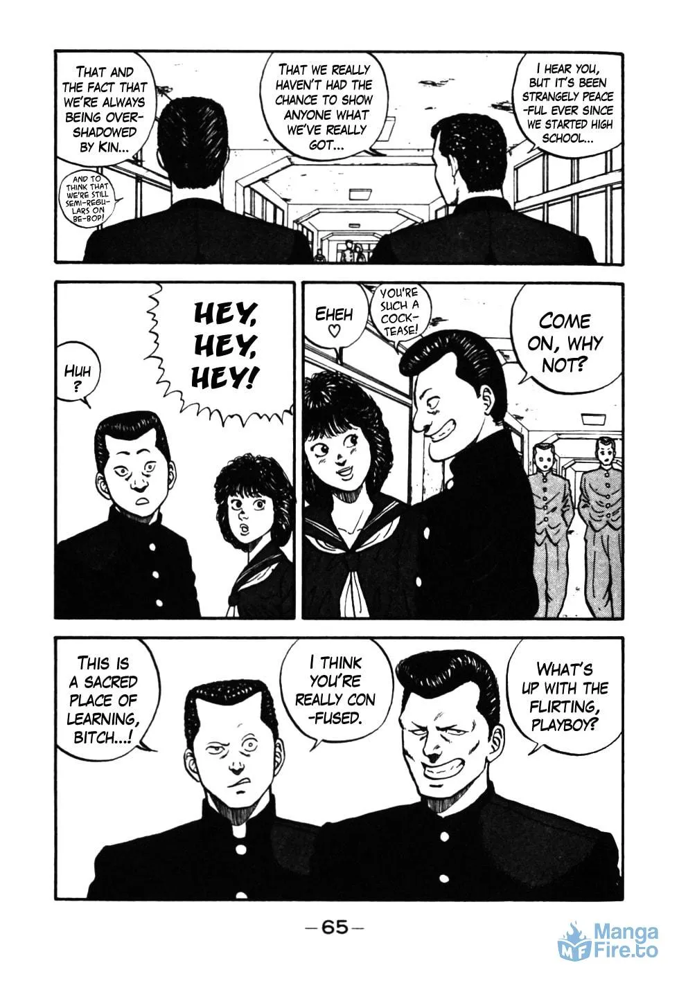 Read Be-bop High School chapter 34 image 2 on Lezhin
