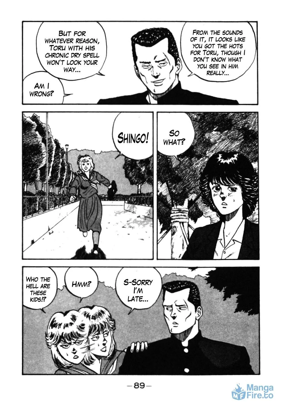 Read Be-bop High School chapter 35 image 5 on Lezhin