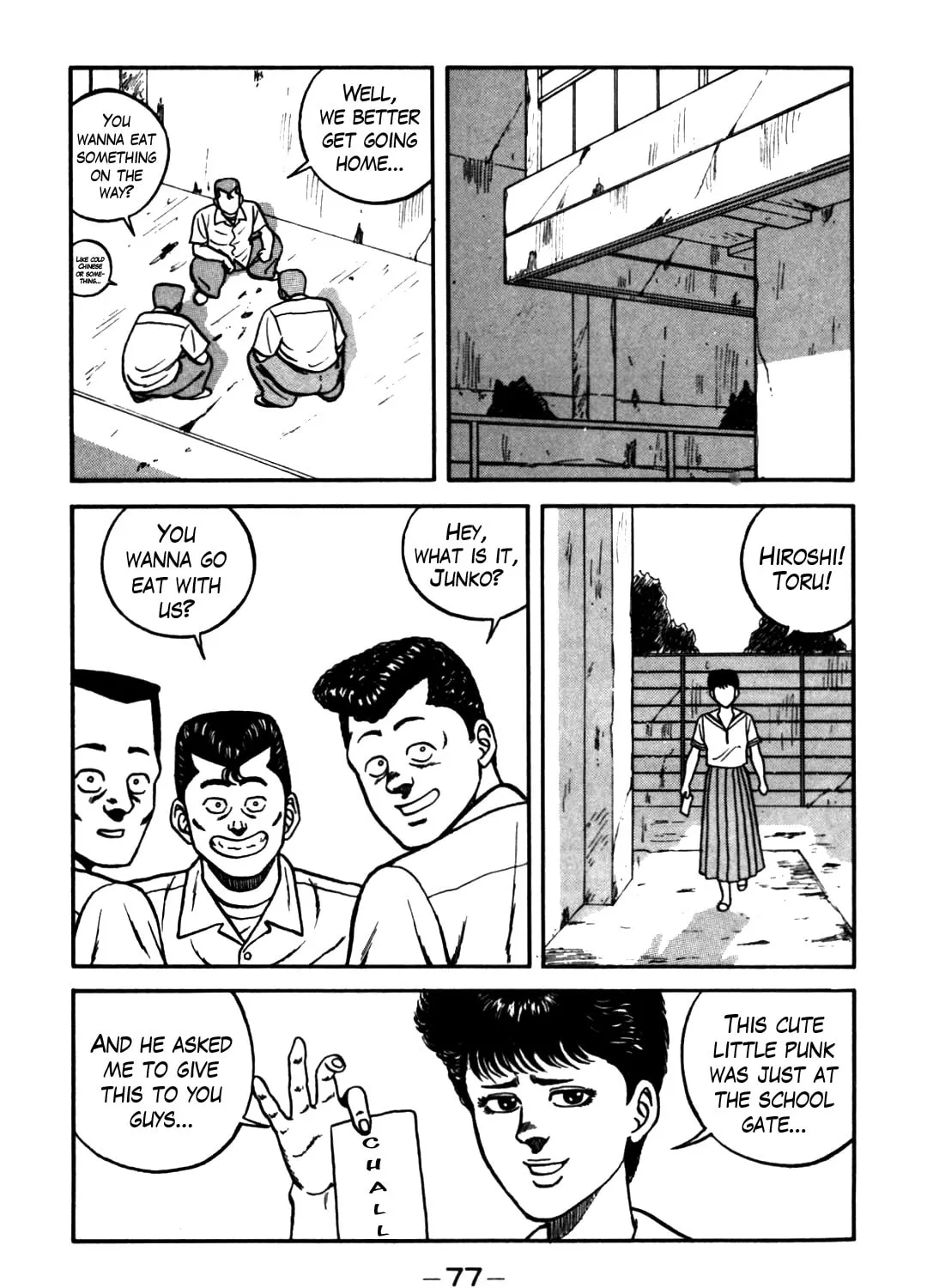 Read Be-bop High School chapter 61 image 56 on Lezhin