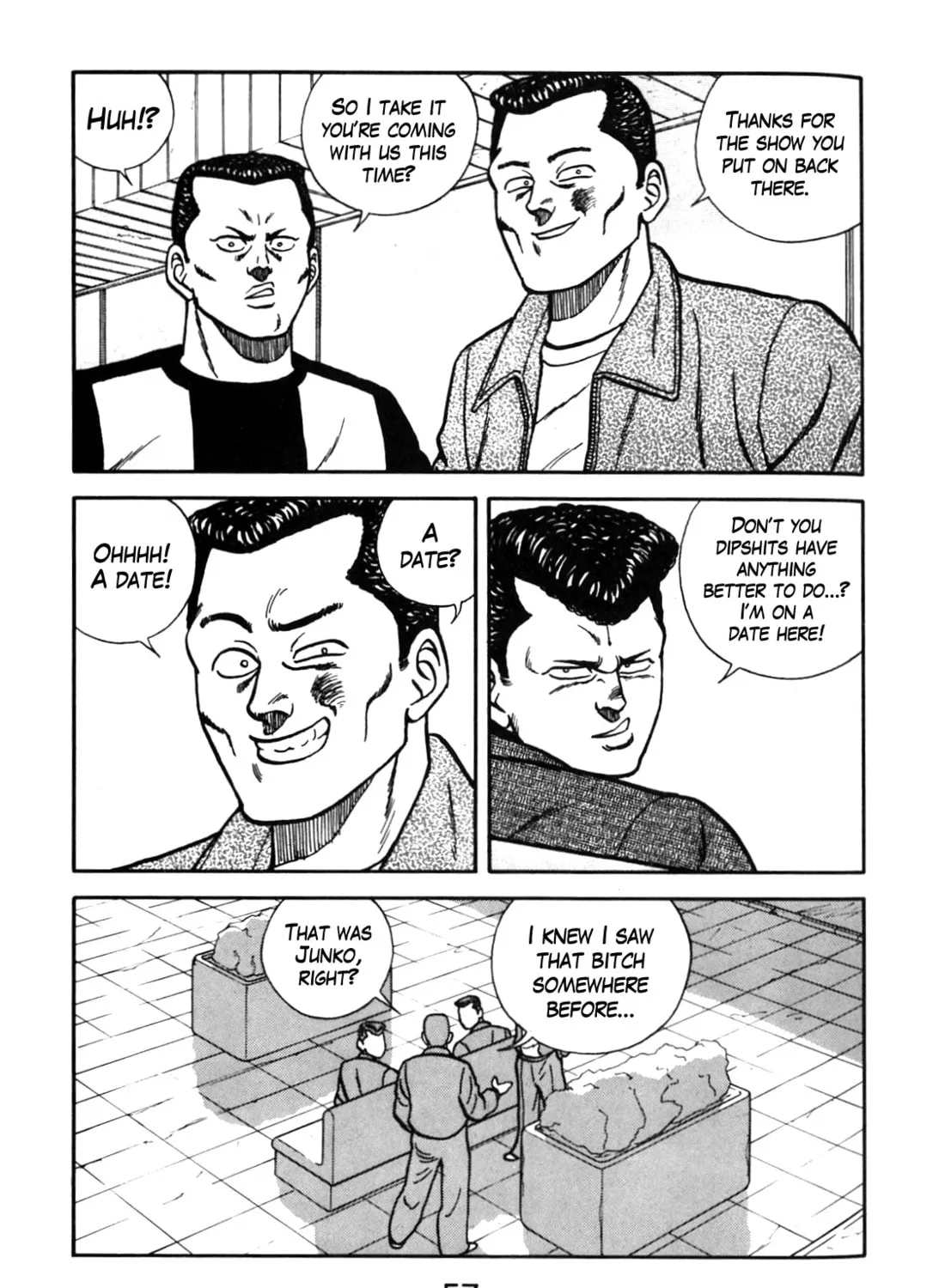 Read Be-bop High School chapter 85 image 56 on Lezhin