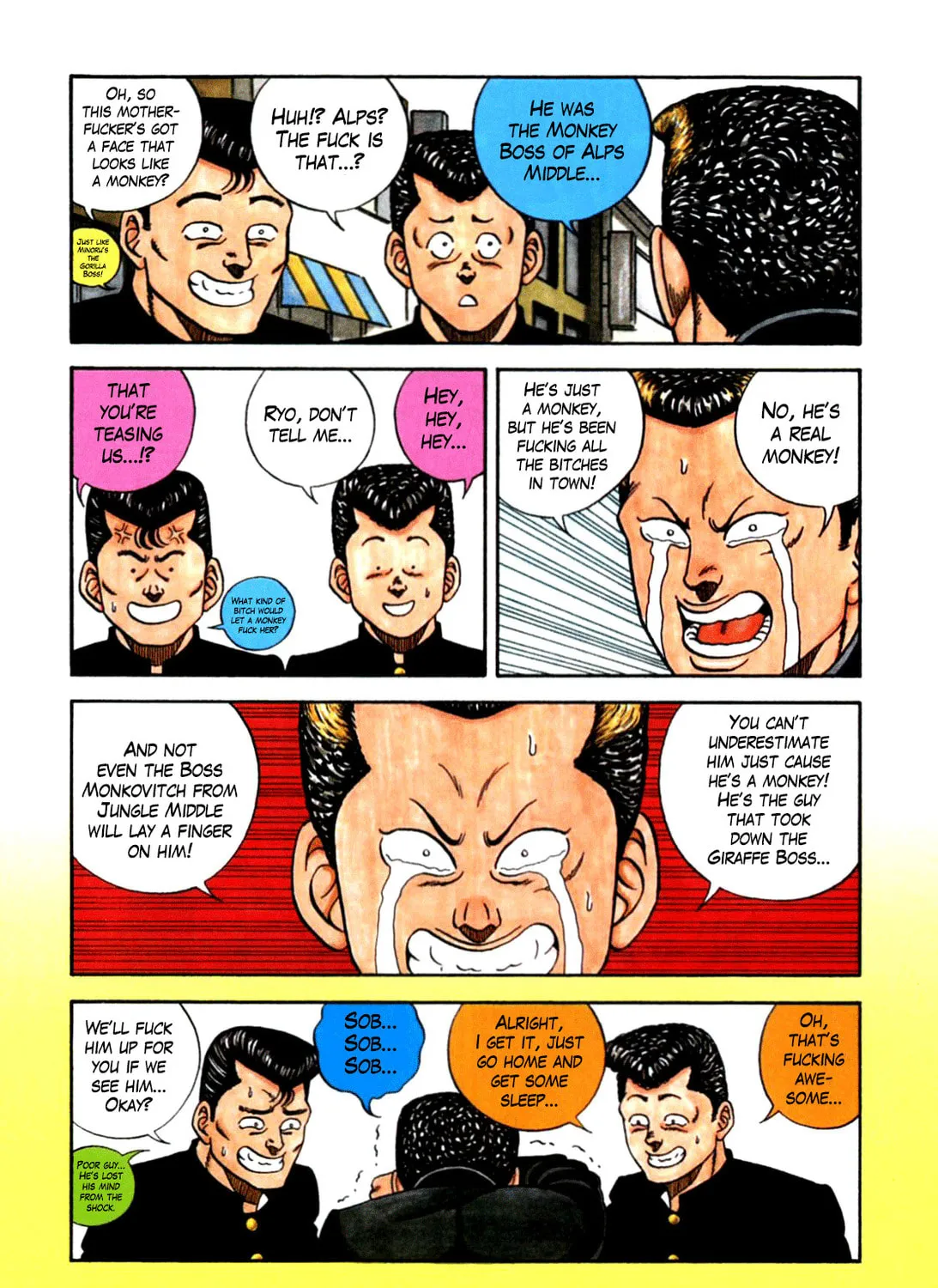 Read Be-bop High School chapter 91 image 6 on Lezhin