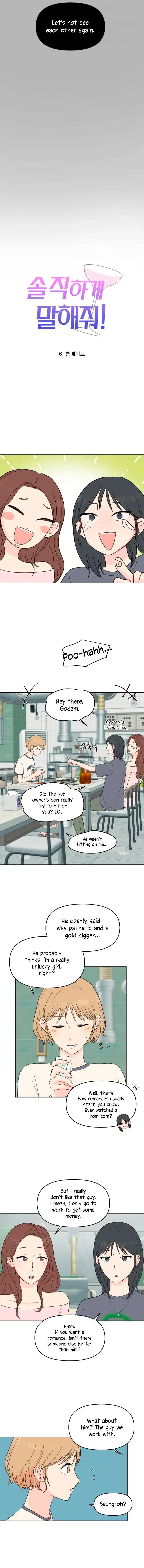 Read Be Honest With Me chapter 6 image 3 on Lezhin