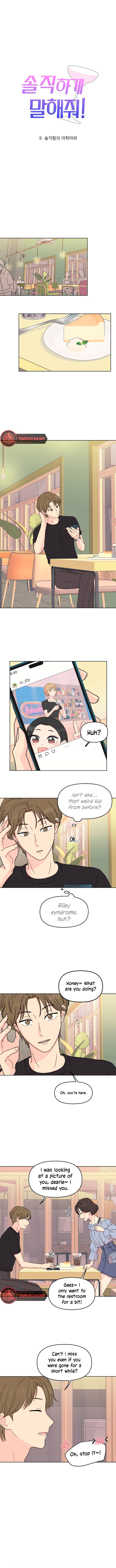 Read Be Honest With Me chapter 9 image 2 on Lezhin