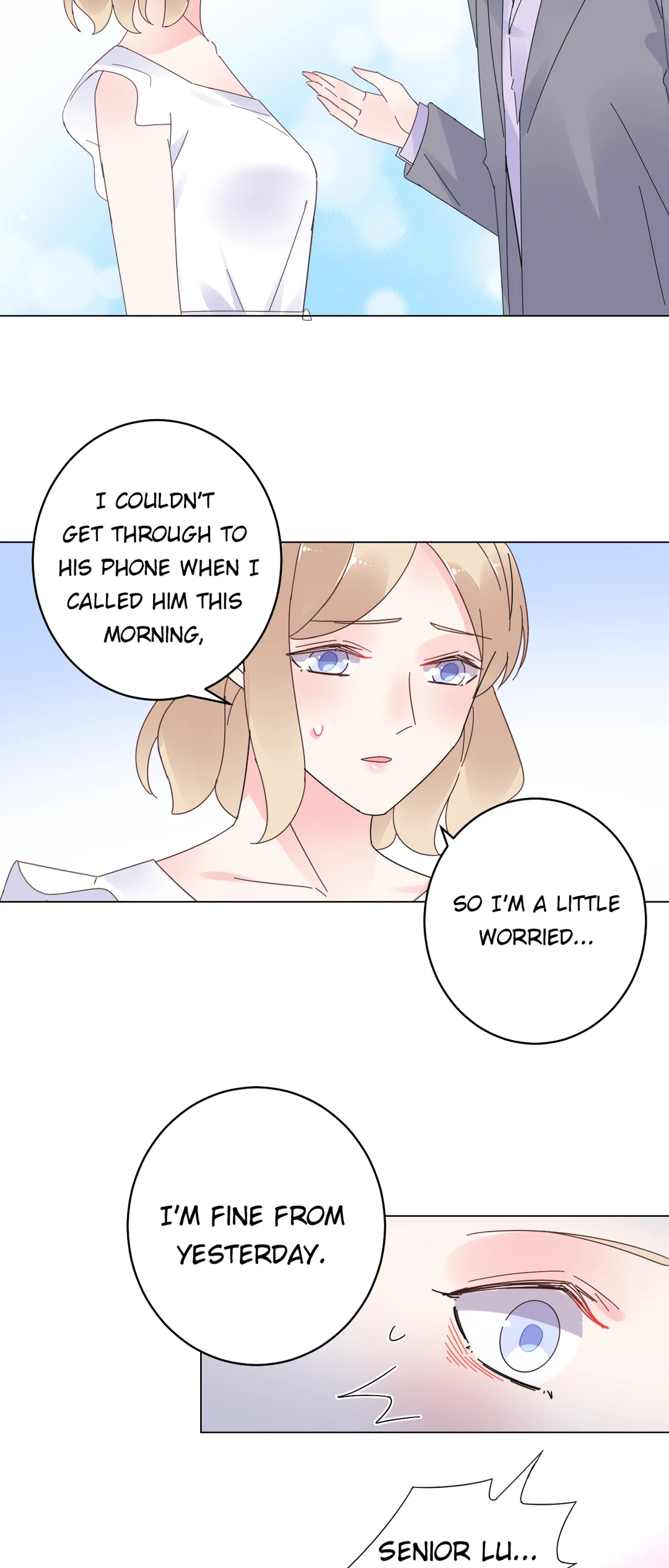 Read Be My Only Love chapter 84 image 3 on Lezhin