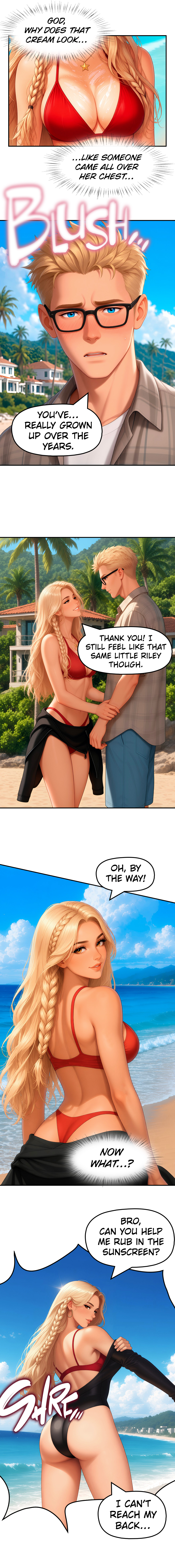 Read Beach Bunny Stepsis chapter 1 image 3 on Lezhin