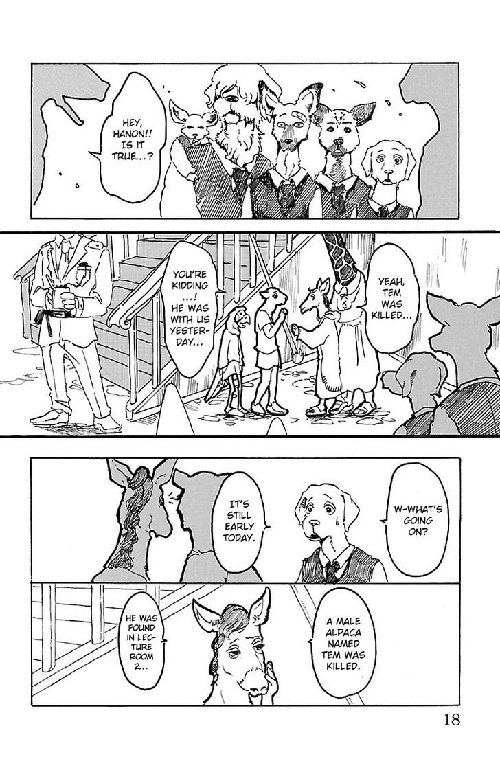 Read Beastars chapter 1 image 14 on Lezhin
