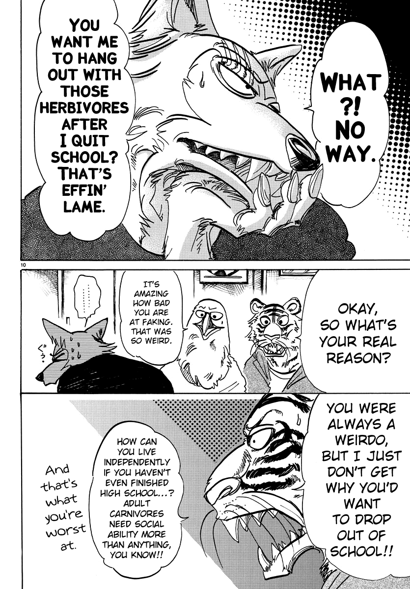Read Beastars chapter 101 image 9 on Lezhin