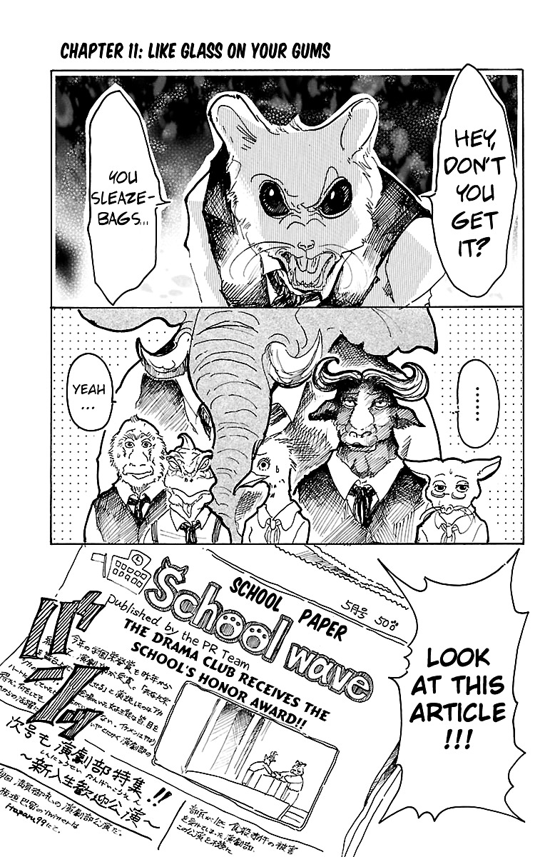 Read Beastars chapter 11 image 0 on Lezhin