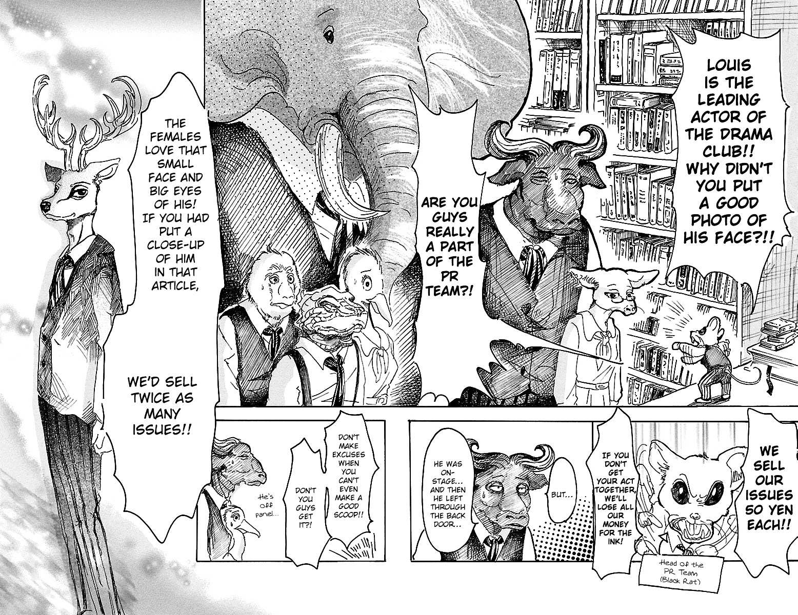 Read Beastars chapter 11 image 1 on Lezhin