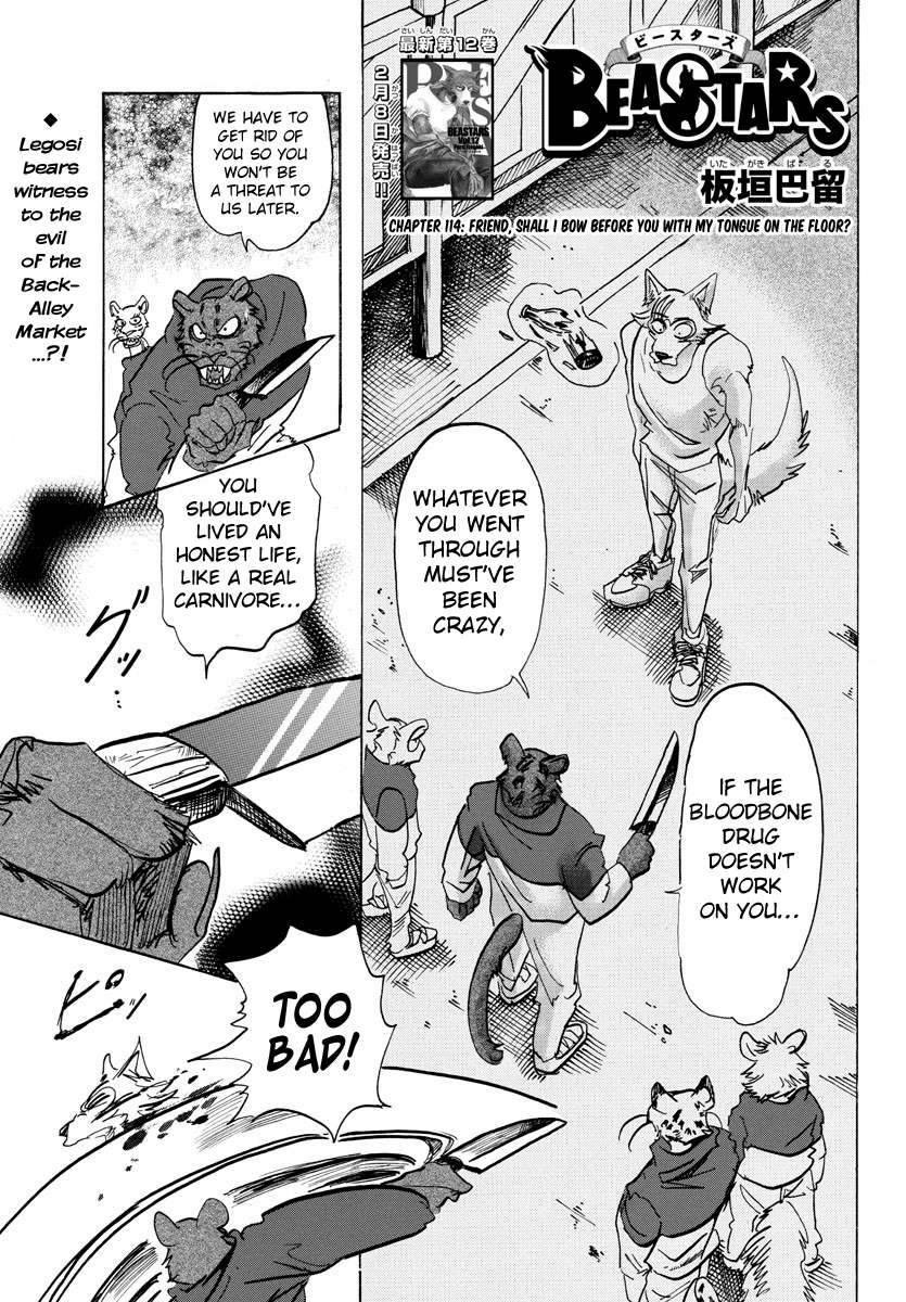 Read Beastars chapter 114 image 0 on Lezhin