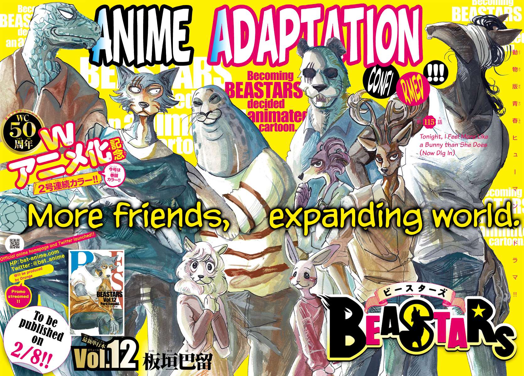 Read Beastars chapter 115 image 0 on Lezhin