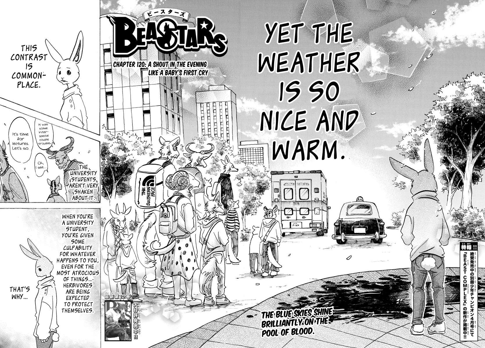 Read Beastars chapter 120 image 1 on Lezhin