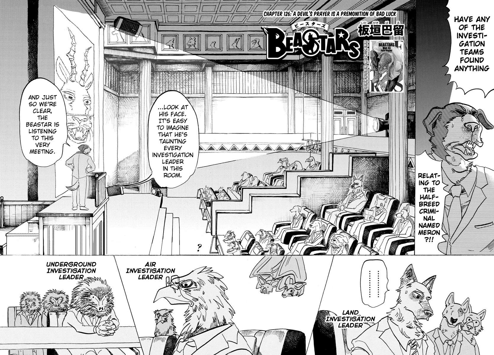 Read Beastars chapter 126 image 1 on Lezhin
