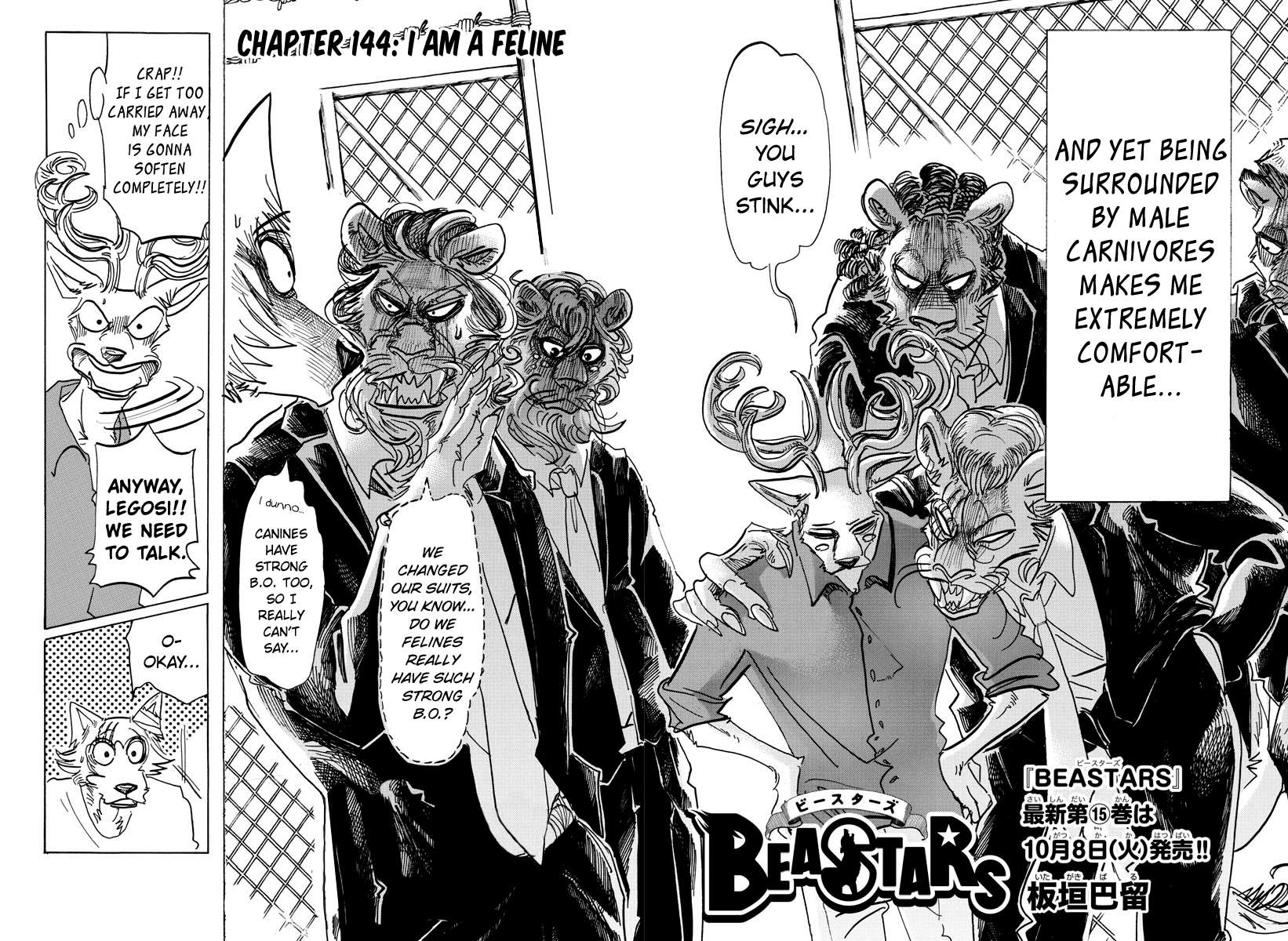 Read Beastars chapter 144 image 1 on Lezhin