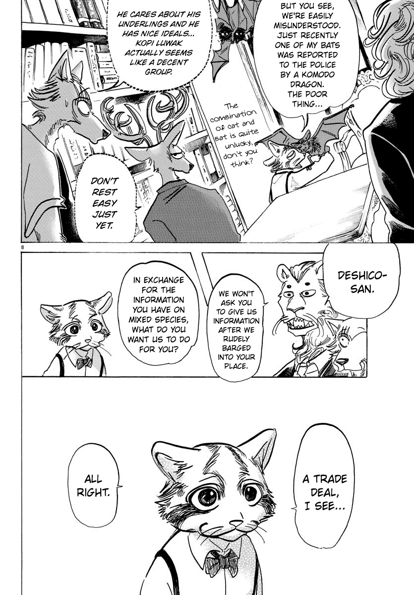 Read Beastars chapter 145 image 8 on Lezhin