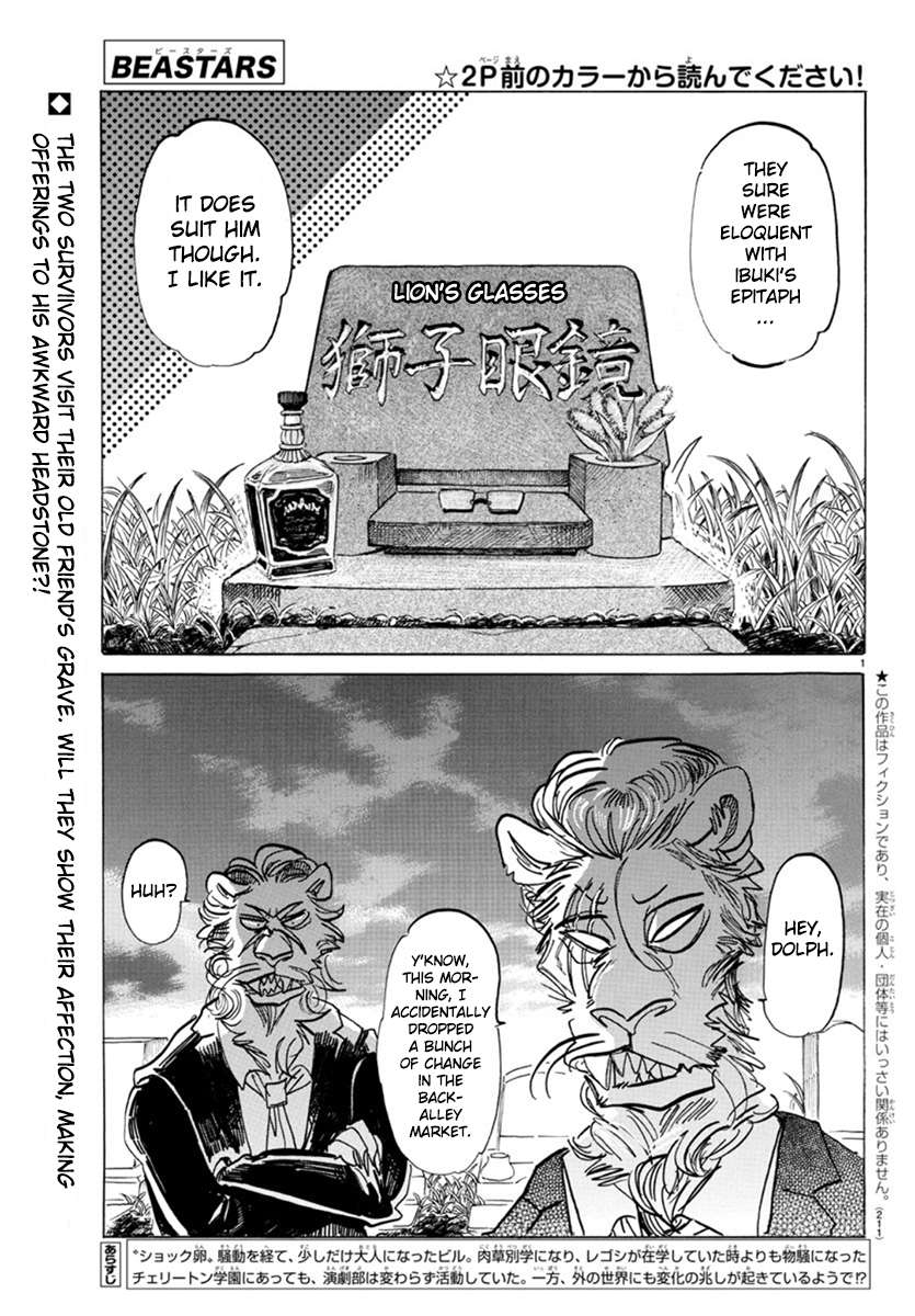 Read Beastars chapter 156 image 1 on Lezhin