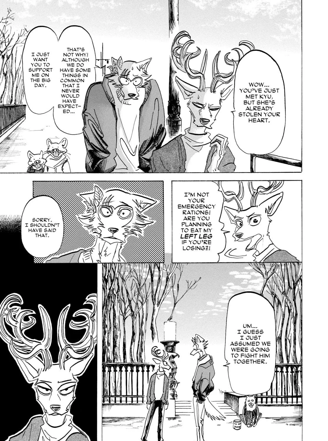 Read Beastars chapter 165 image 4 on Lezhin