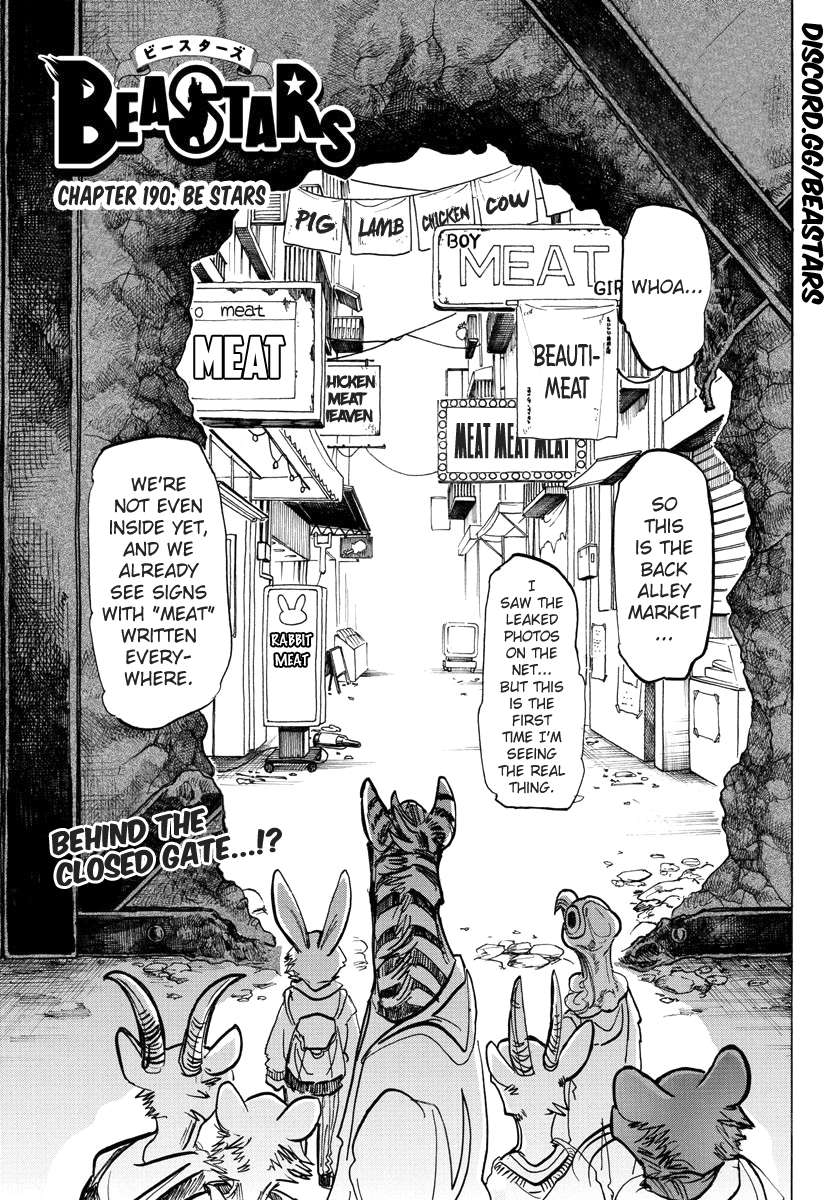 Read Beastars chapter 190 image 0 on Lezhin