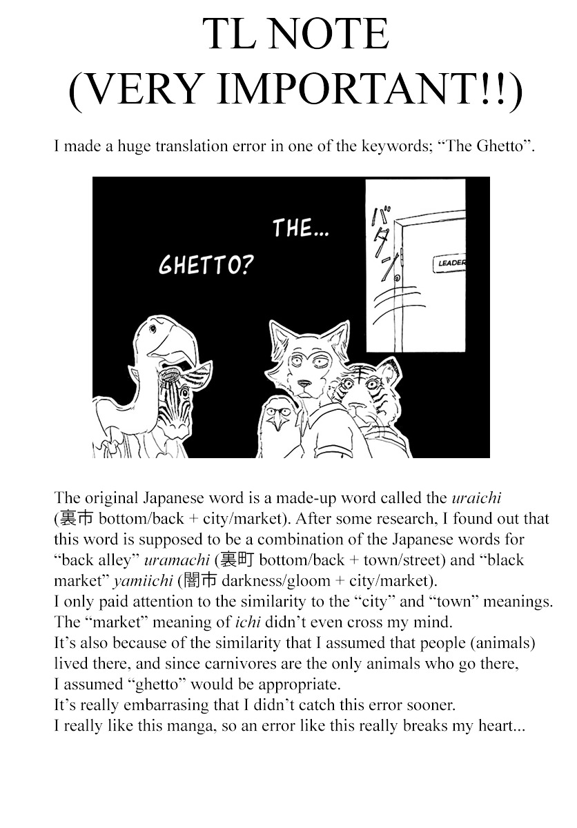Read Beastars chapter 31 image 1 on Lezhin