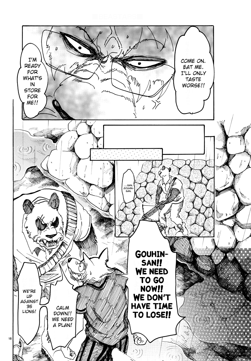 Read Beastars chapter 38 image 16 on Lezhin
