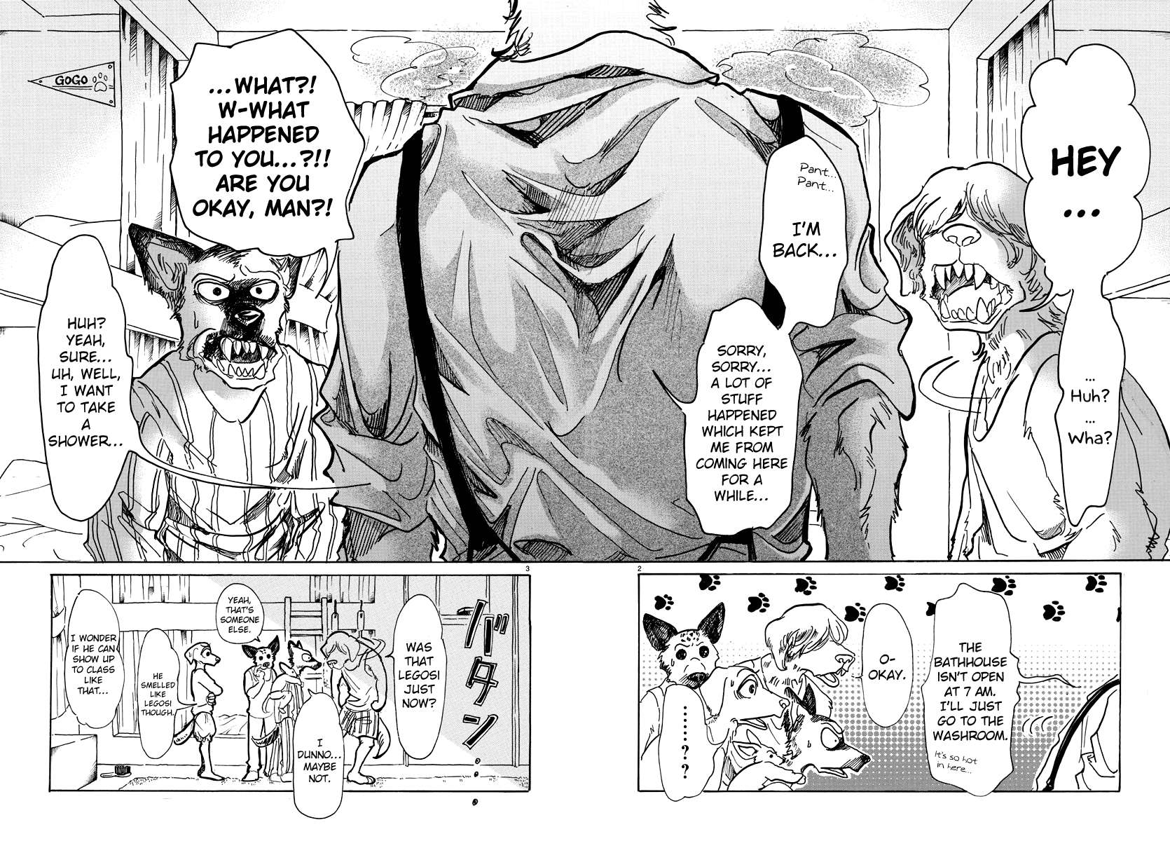 Read Beastars chapter 62 image 1 on Lezhin