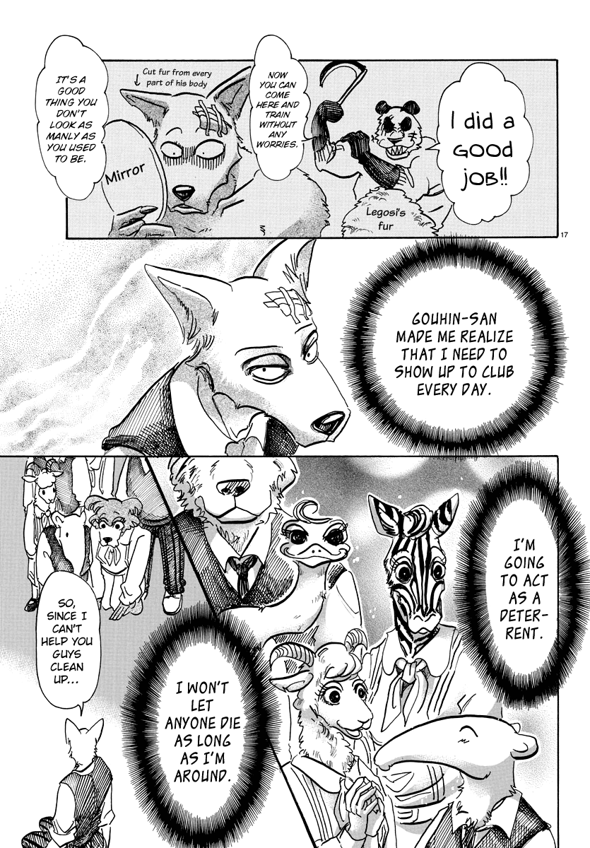 Read Beastars chapter 62 image 15 on Lezhin