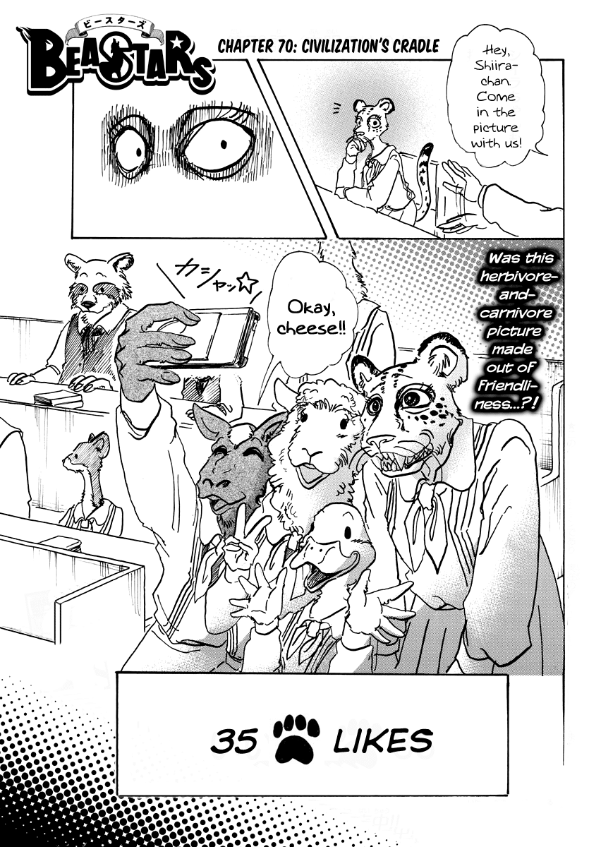Read Beastars chapter 70 image 0 on Lezhin