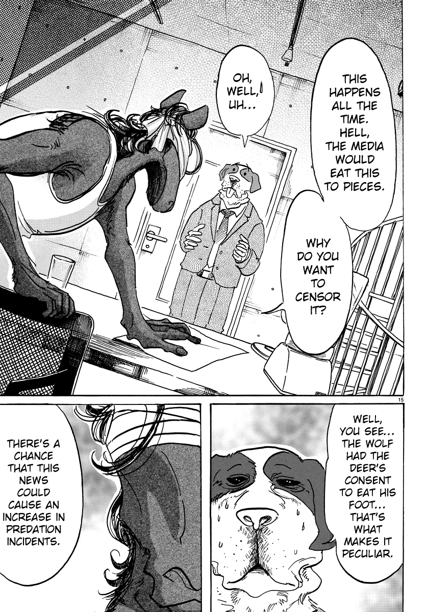 Read Beastars chapter 99 image 14 on Lezhin
