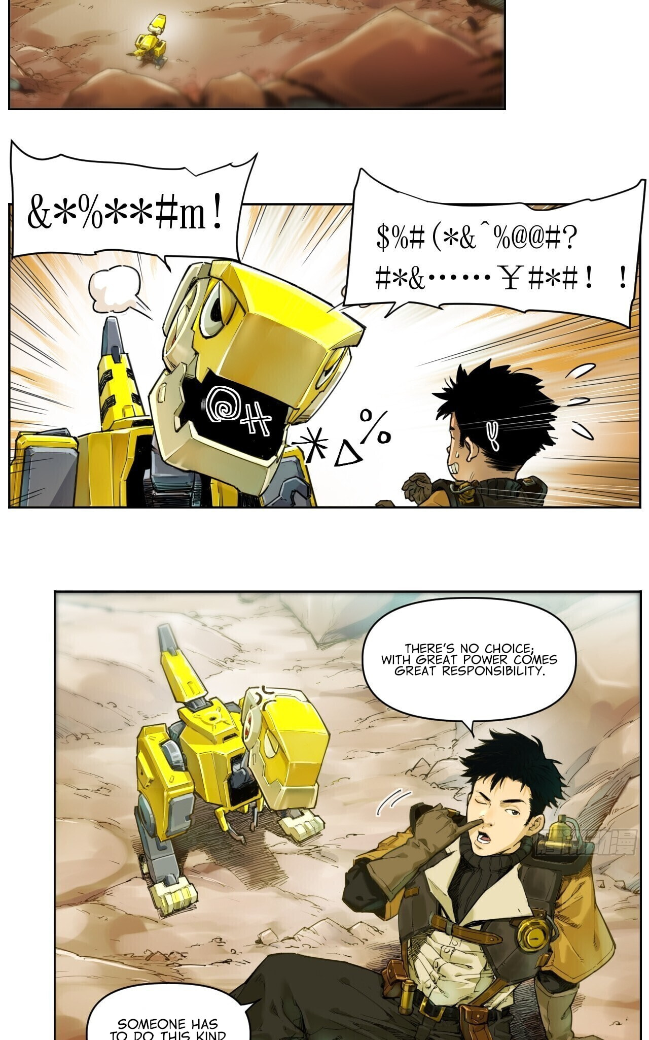 Read BEASTBOX: The Mecha Era chapter 1 image 18 on Lezhin