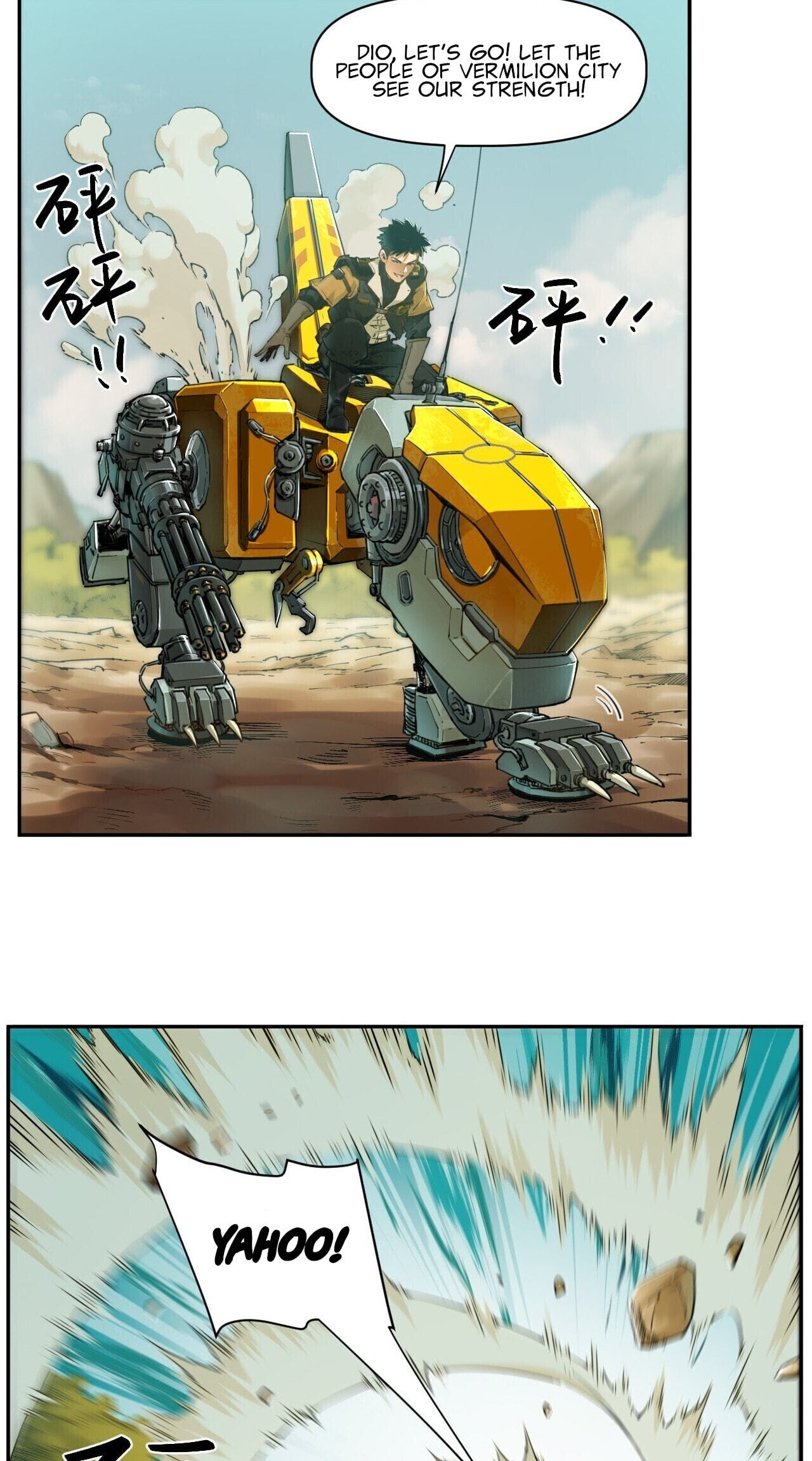 Read BEASTBOX: The Mecha Era chapter 1 image 37 on Lezhin