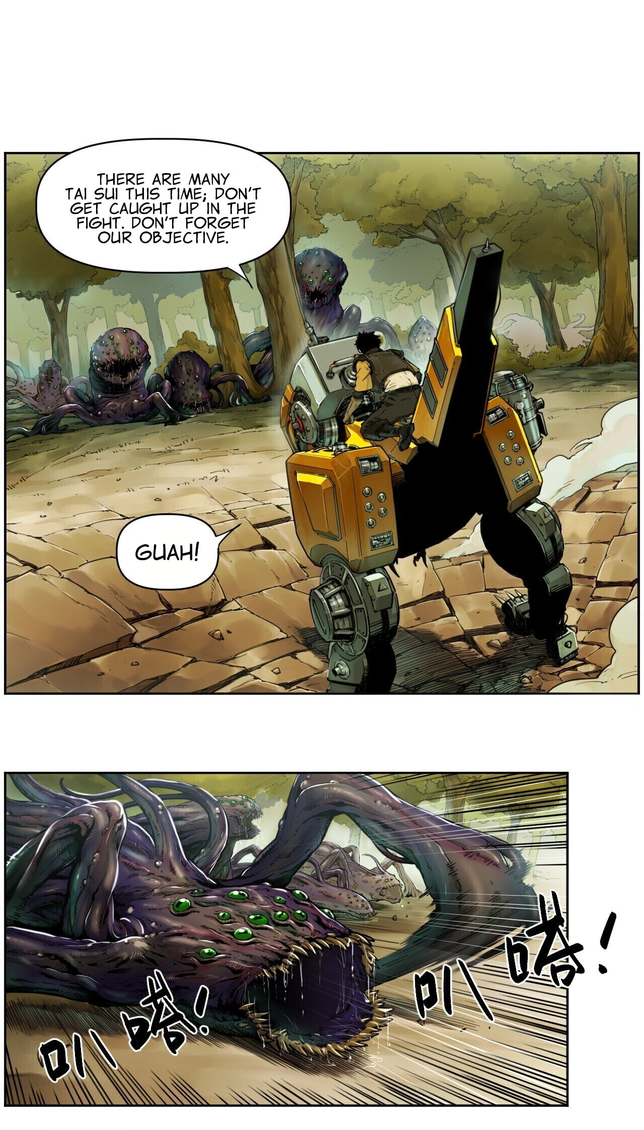 Read BEASTBOX: The Mecha Era chapter 2 image 12 on Lezhin