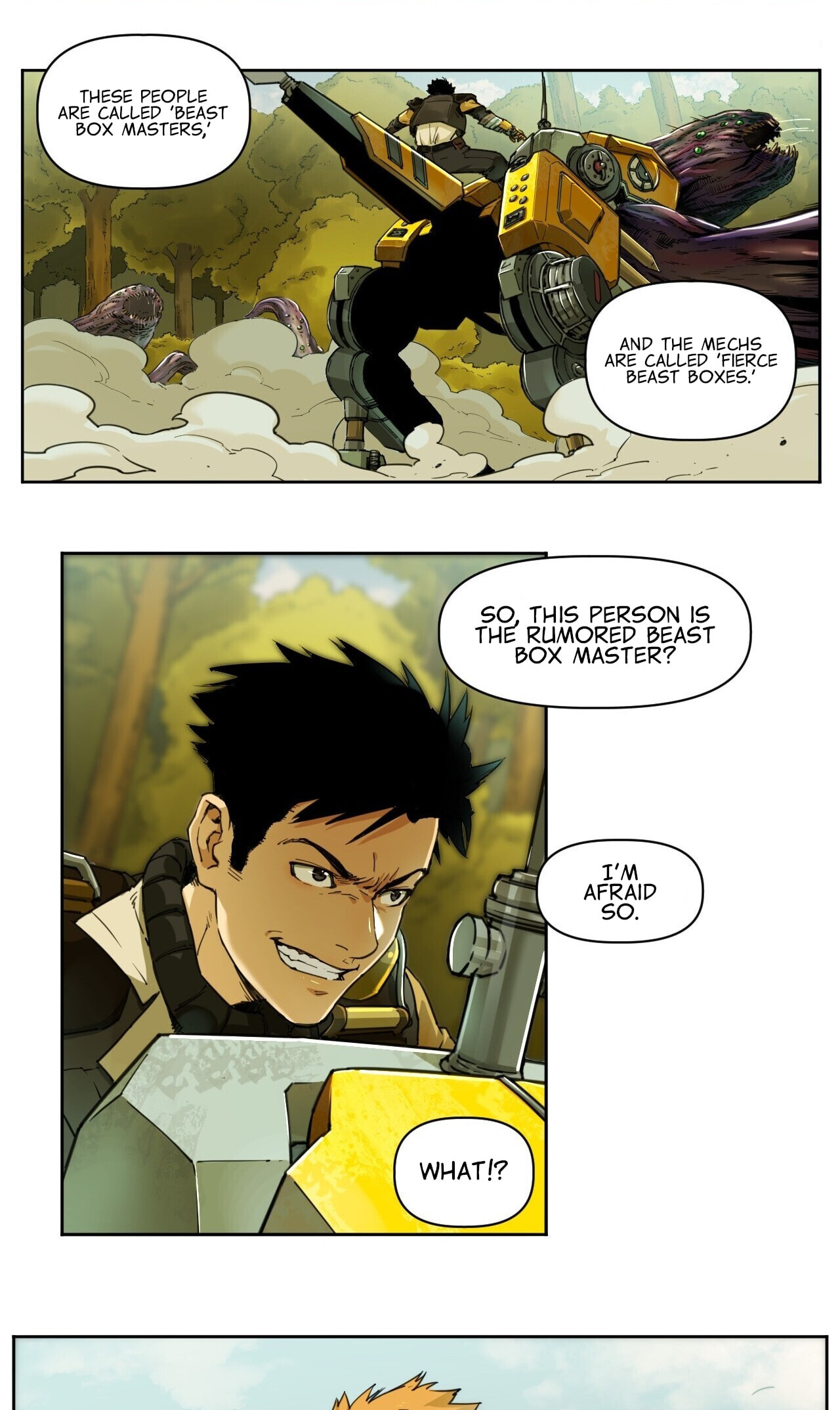 Read BEASTBOX: The Mecha Era chapter 3 image 9 on Lezhin