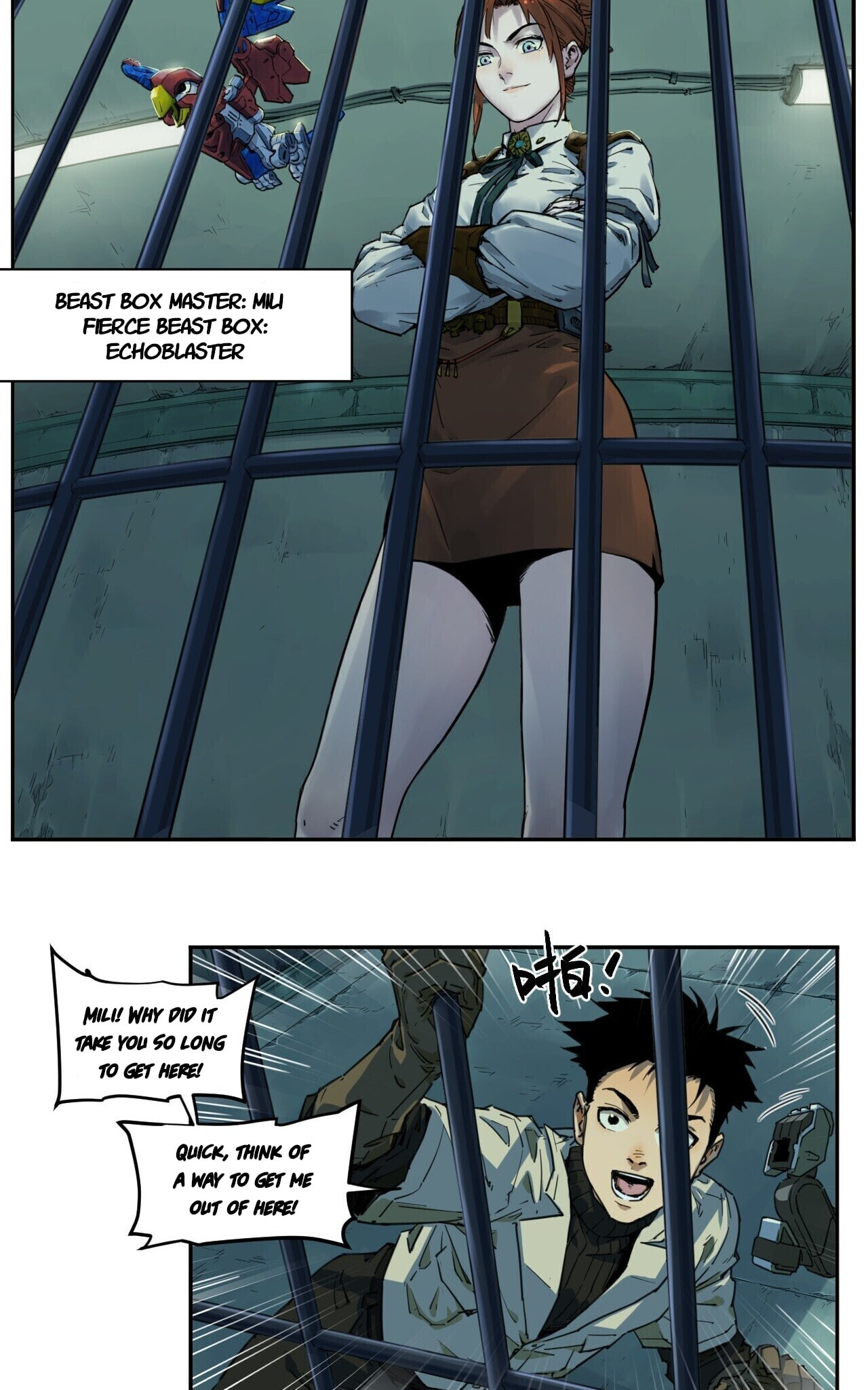 Read BEASTBOX: The Mecha Era chapter 5 image 12 on Lezhin