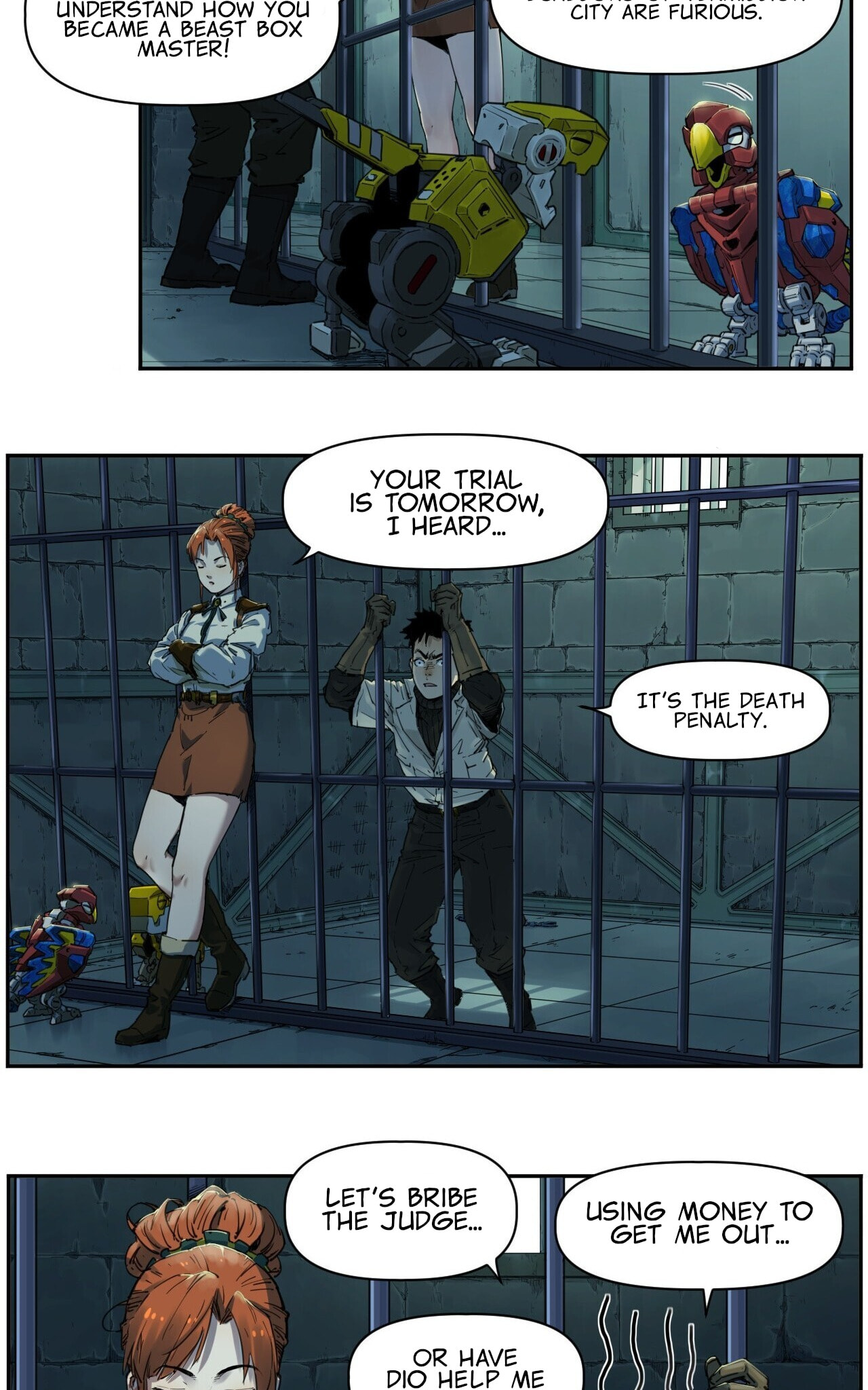 Read BEASTBOX: The Mecha Era chapter 5 image 14 on Lezhin