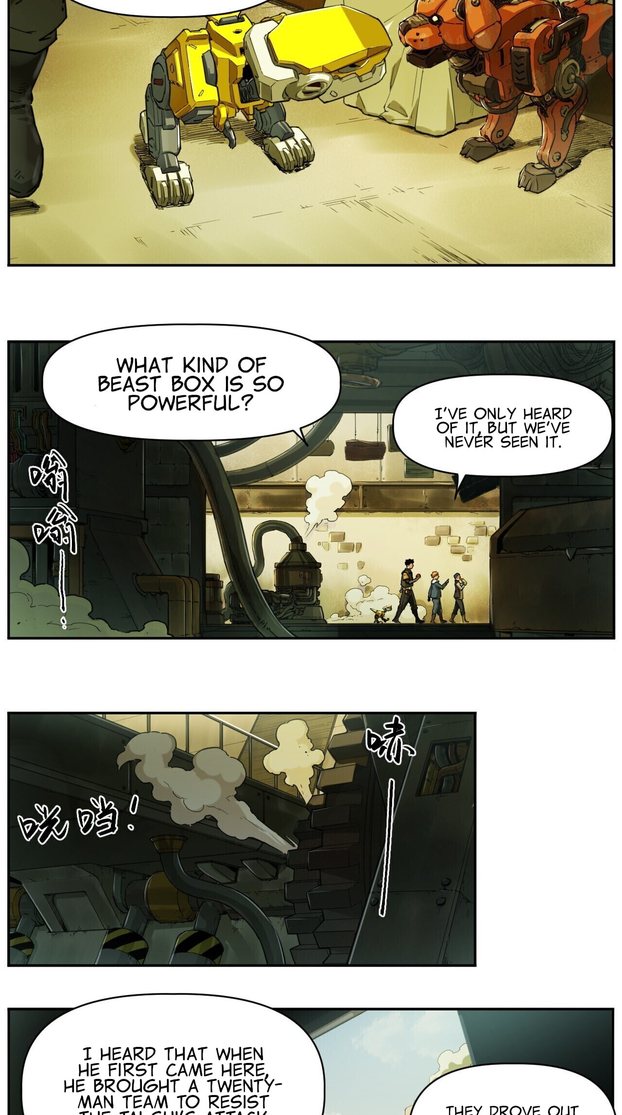 Read BEASTBOX: The Mecha Era chapter 5 image 6 on Lezhin