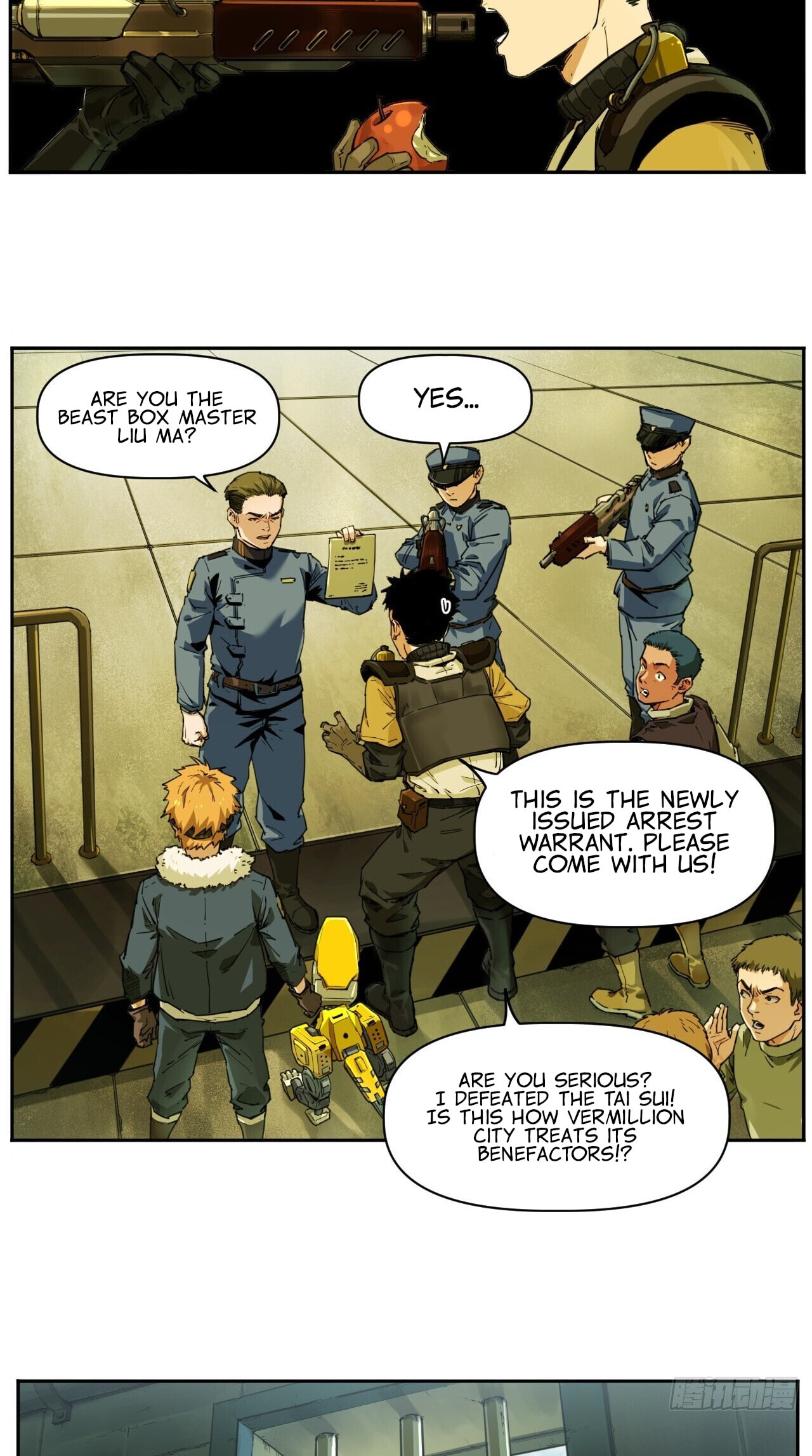 Read BEASTBOX: The Mecha Era chapter 5 image 8 on Lezhin