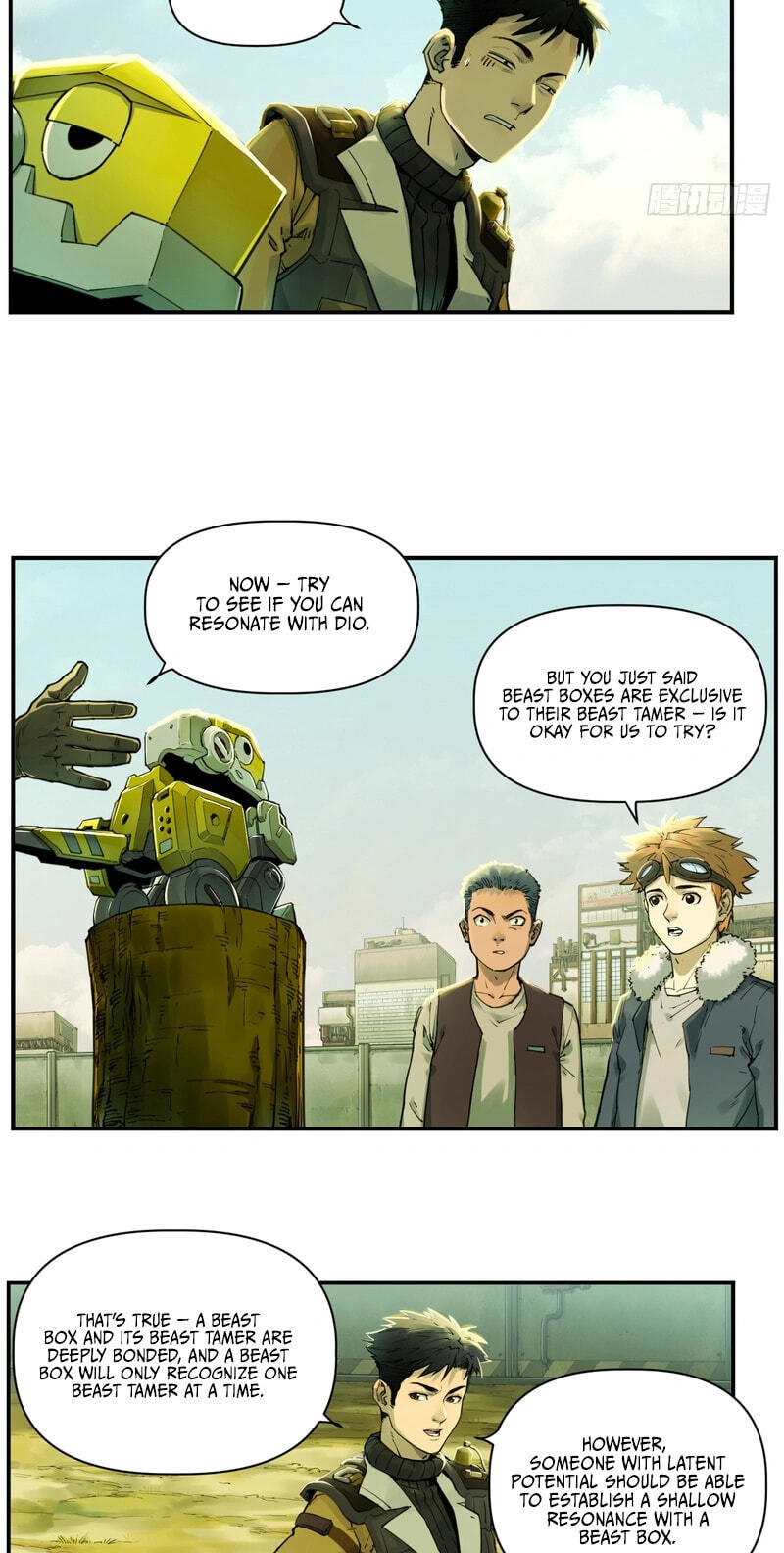 Read BEASTBOX: The Mecha Era chapter 7 image 8 on Lezhin