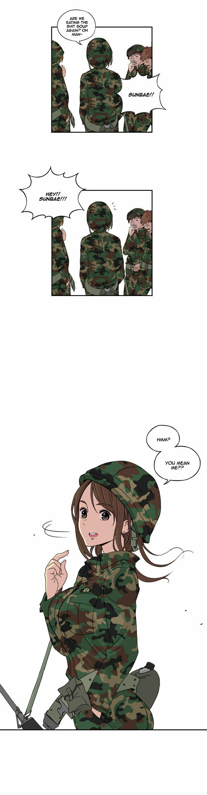 Read Beautiful Gunbari chapter 0 image 3 on Lezhin
