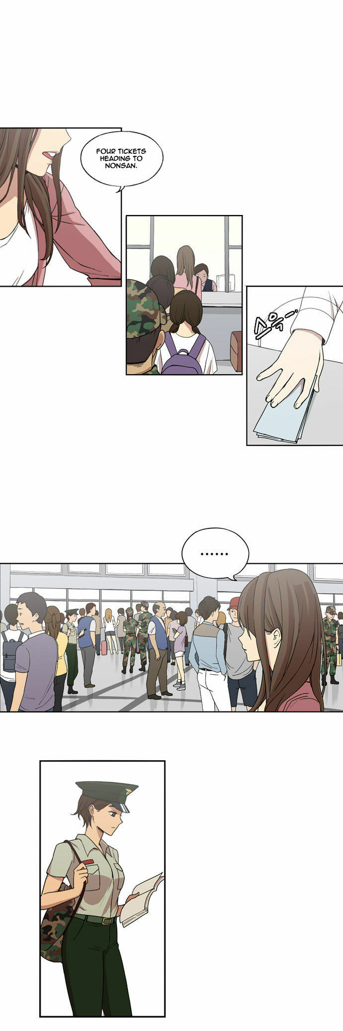 Read Beautiful Gunbari chapter 1 image 7 on Lezhin