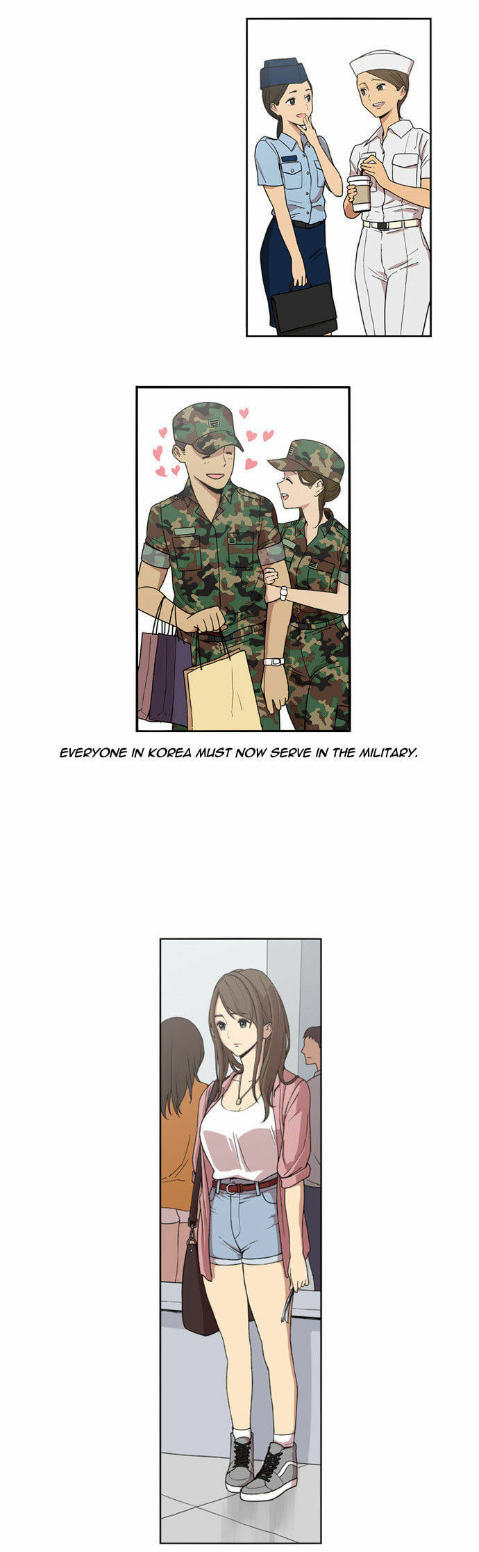 Read Beautiful Gunbari chapter 1 image 8 on Lezhin