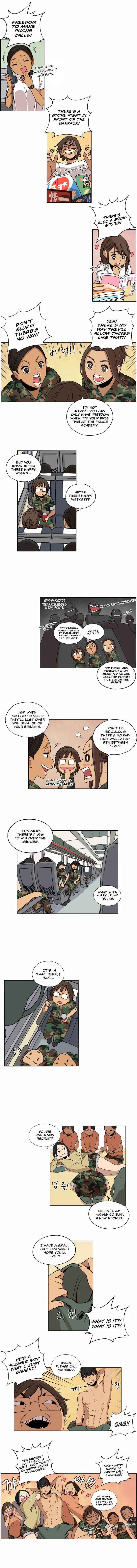 Read Beautiful Gunbari chapter 11 image 3 on Lezhin