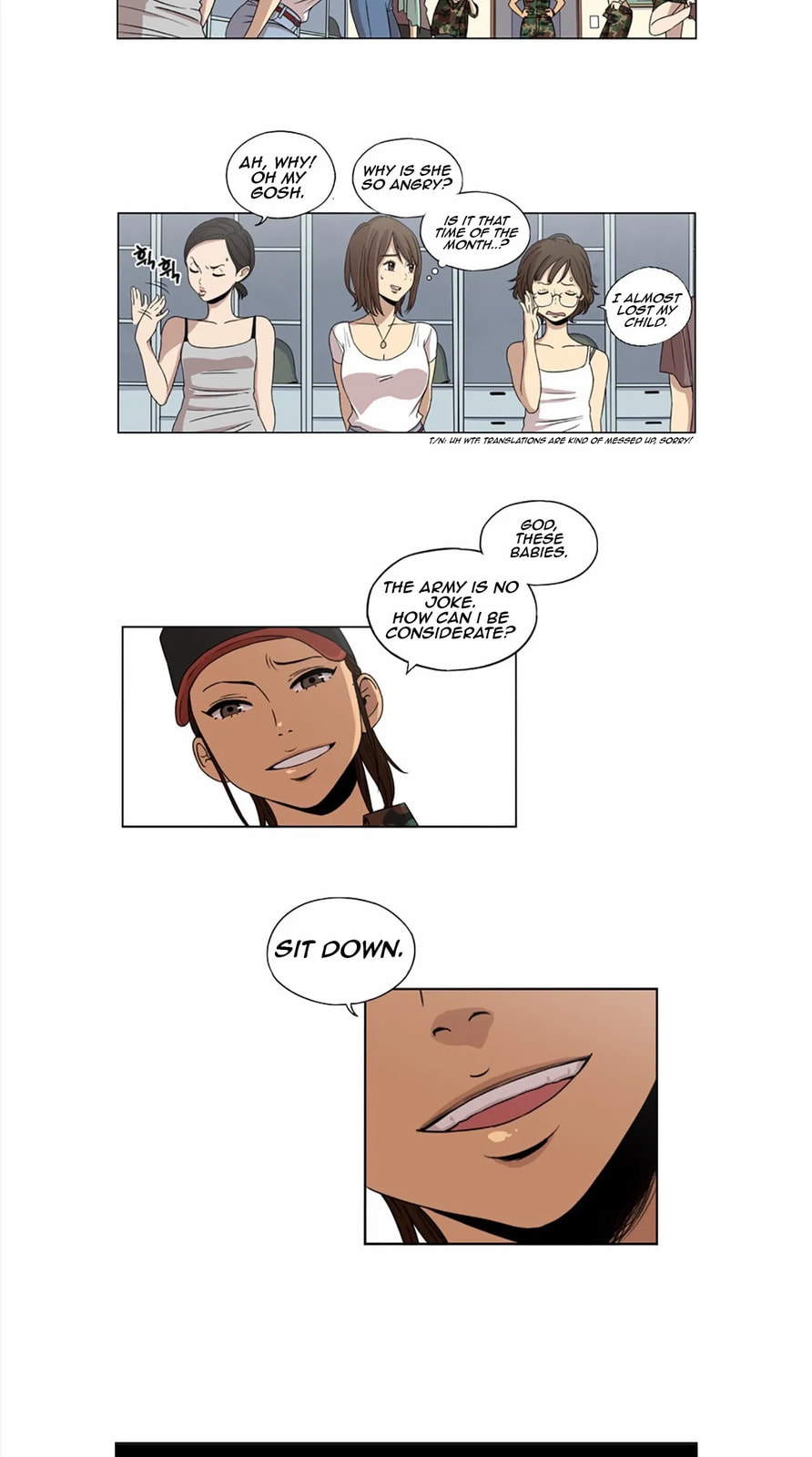 Read Beautiful Gunbari chapter 3 image 11 on Lezhin