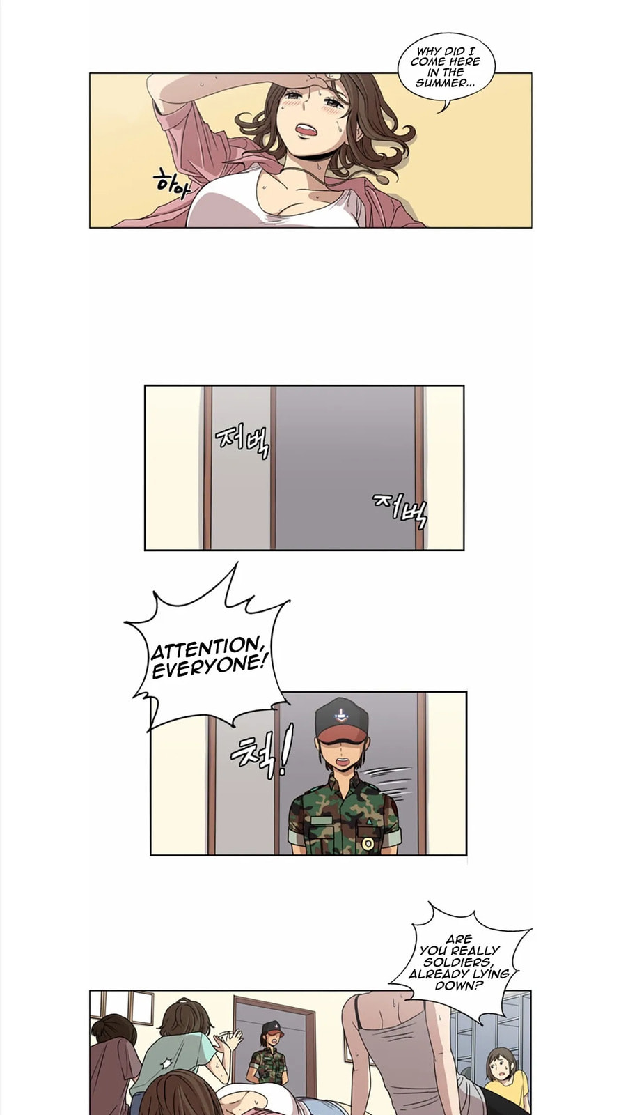 Read Beautiful Gunbari chapter 3 image 3 on Lezhin