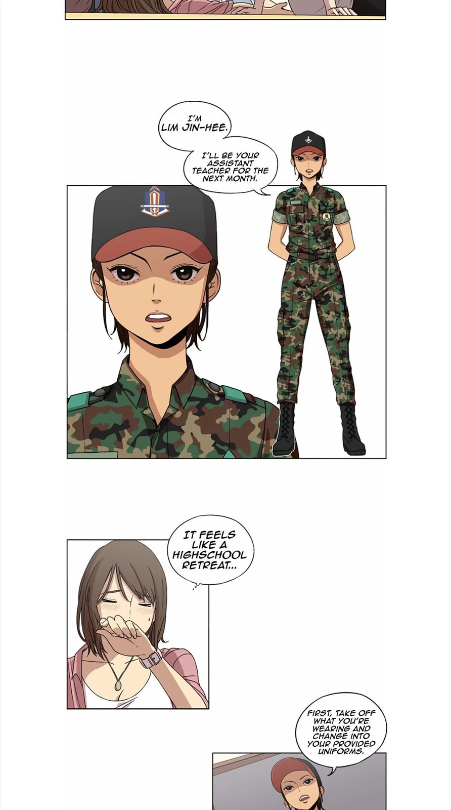 Read Beautiful Gunbari chapter 3 image 4 on Lezhin