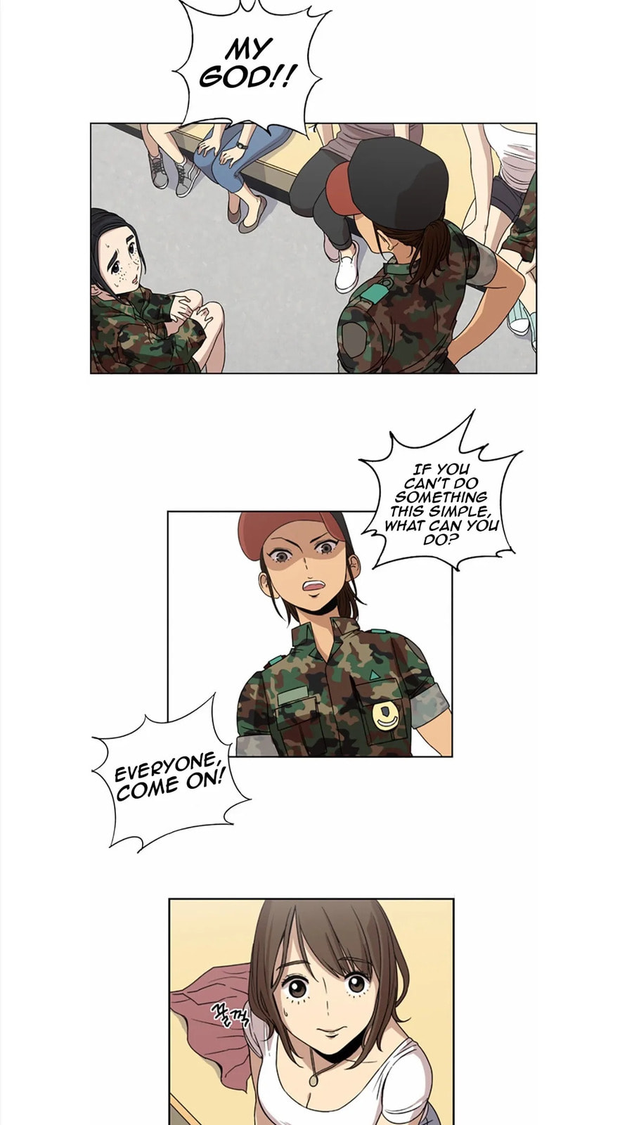 Read Beautiful Gunbari chapter 3 image 9 on Lezhin